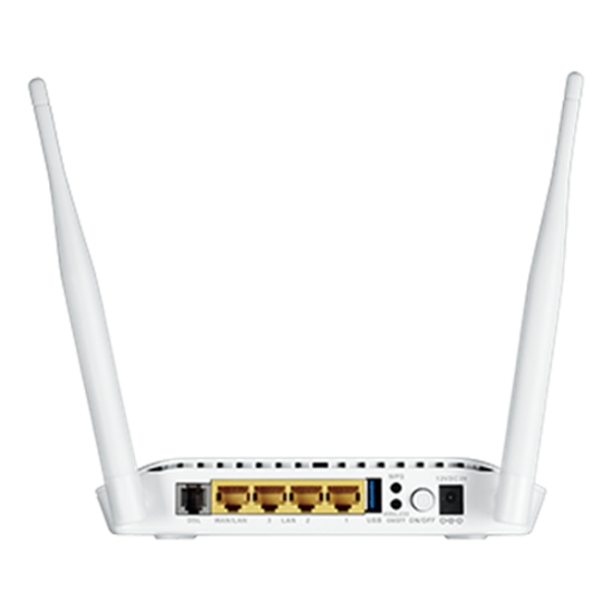 Router D-LINK Wireless N 300 ADSL2+ Modem DSL-2750U